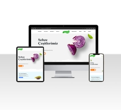 Hazır Çiftlik / Organik Ürün Web Sitesi Web Tasarımı