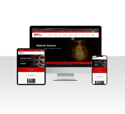 Hazır Elektrik / Elektronik Hazır Site Web Tasarımı