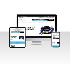 Hazır Otomotiv Servis Sitesi Web Tasarımı