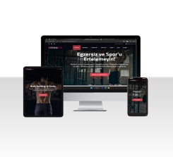 Hazır Fitness | Spor Salonu Web Tasarımı