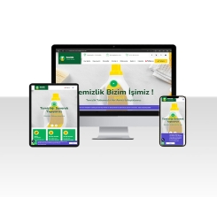 Hazır Temizlik Şirketi Sitesi Web Tasarımı