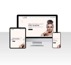 Hazır Güzellik Salonu Web Paketi Web Tasarımı