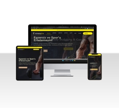 Hazır Fitnesss | Spor Salonu Web Tasarımı