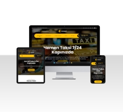Hazır Taksici Web Paketi Web Tasarımı